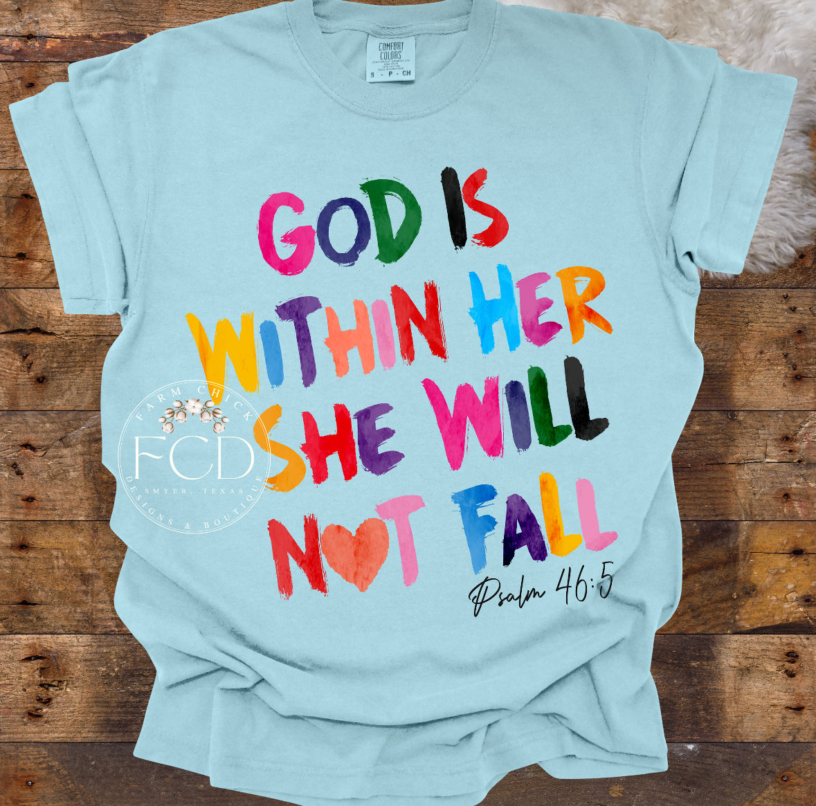 God Is Within Her She Will Not Fall