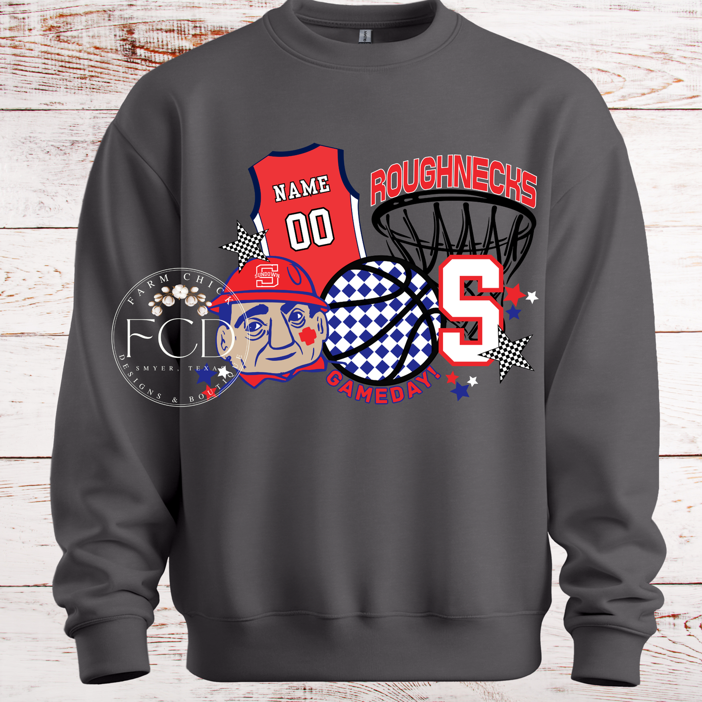 CUSTOM BASKETBALL FAN SHIRT