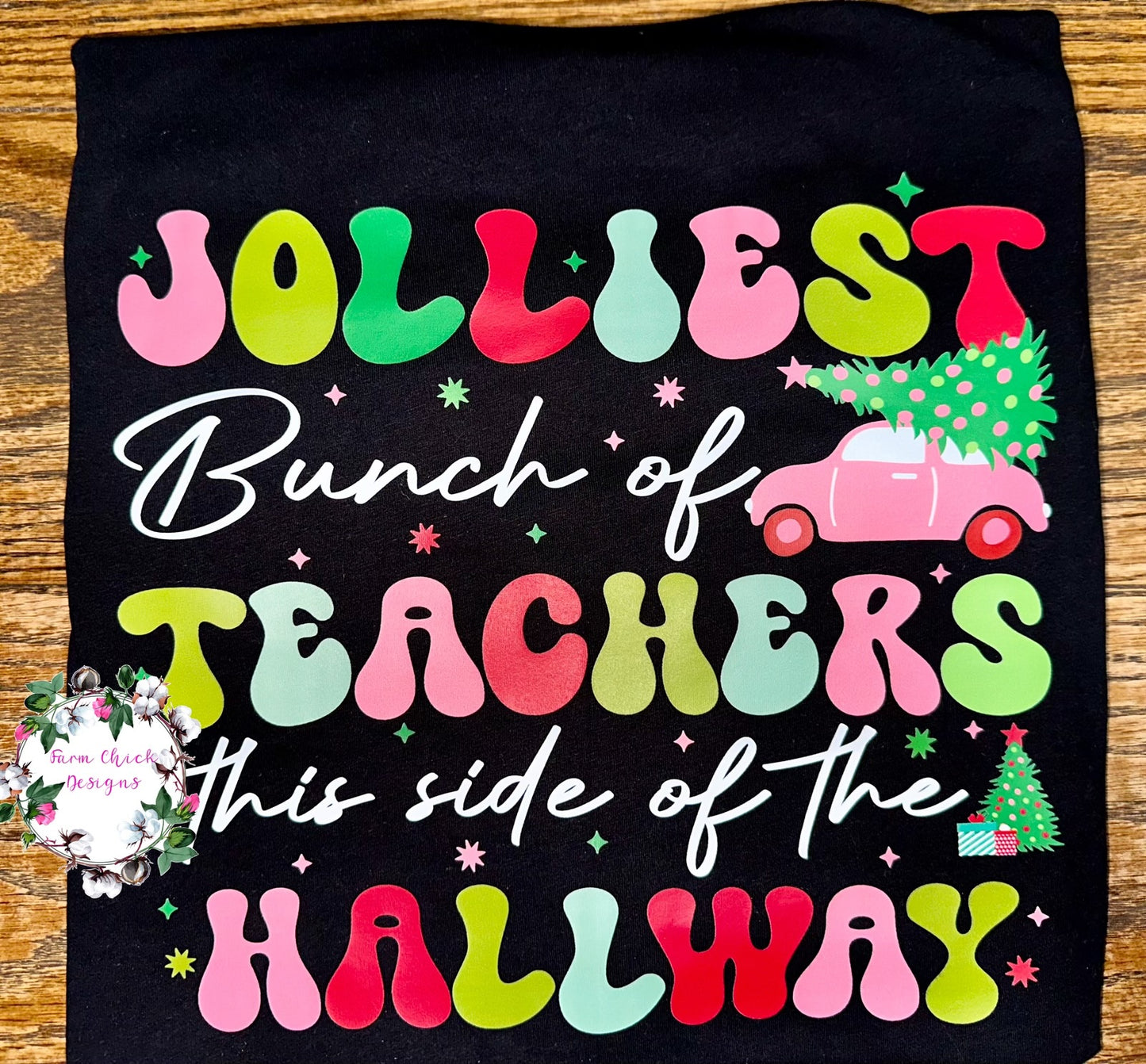 Jolliest Bunch of Teachers This Side of the Hallway