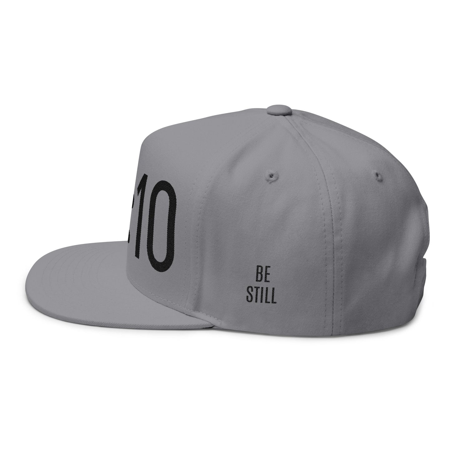 PSALM 46:10 BE STILL Embroidered Snapback