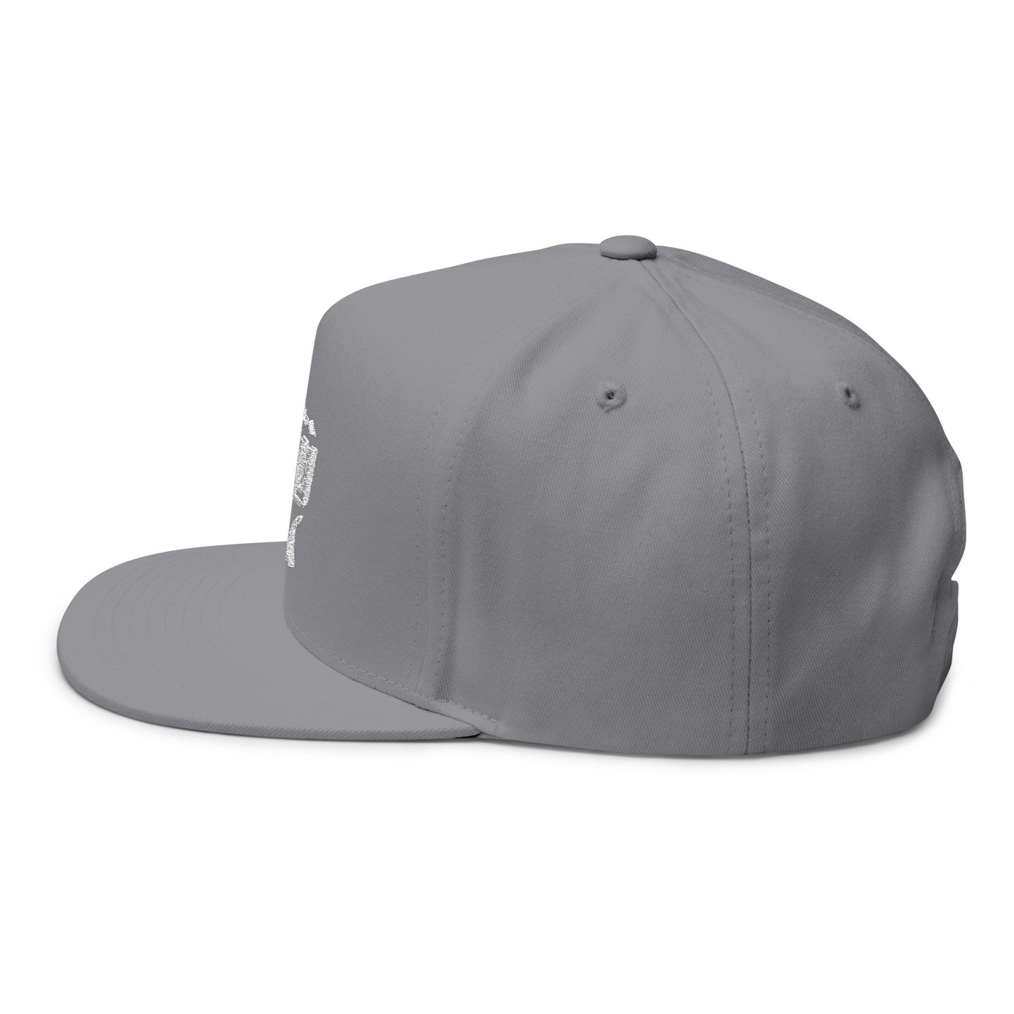 Embroidered TLU Snapback Flatbill Hat
