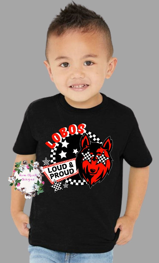 TODDLER AND YOUTH LOBOS LOUD & PROUD