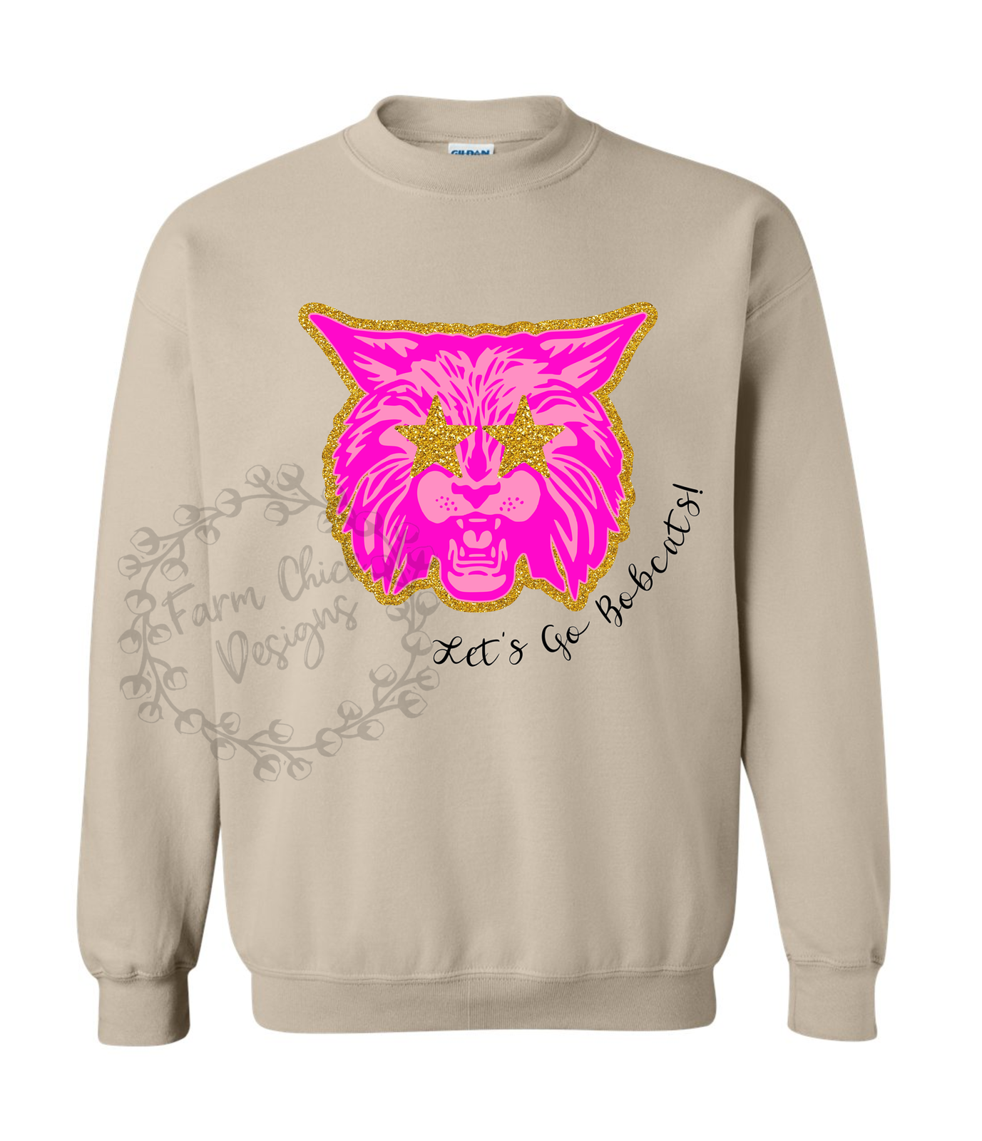 Pink Mascot Sweatshirt