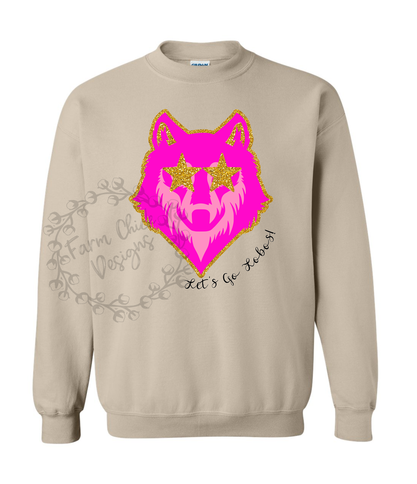 Pink Mascot Sweatshirt