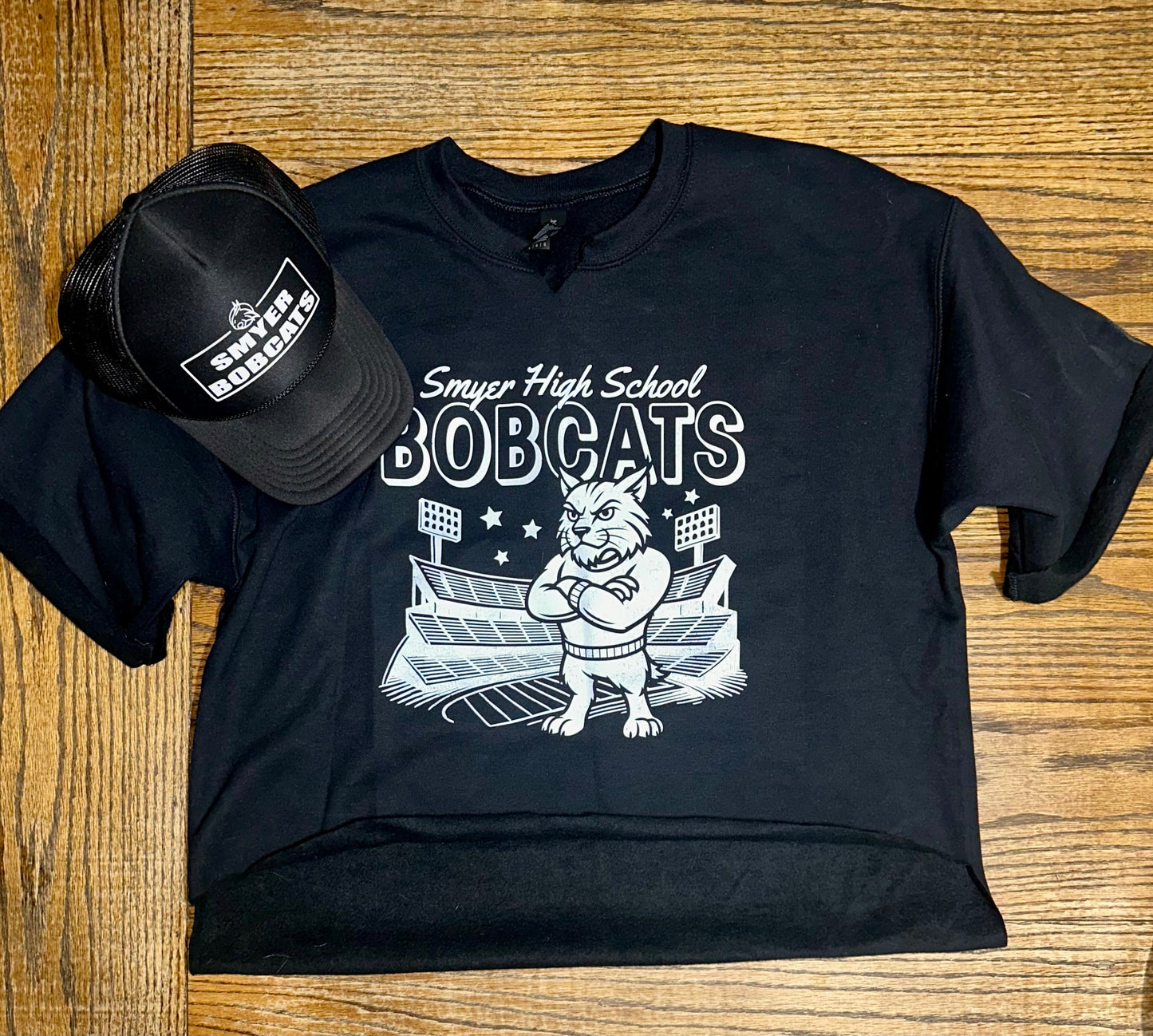 RETRO SHALLOWATER MUSTANGS SWEATSHIRT
