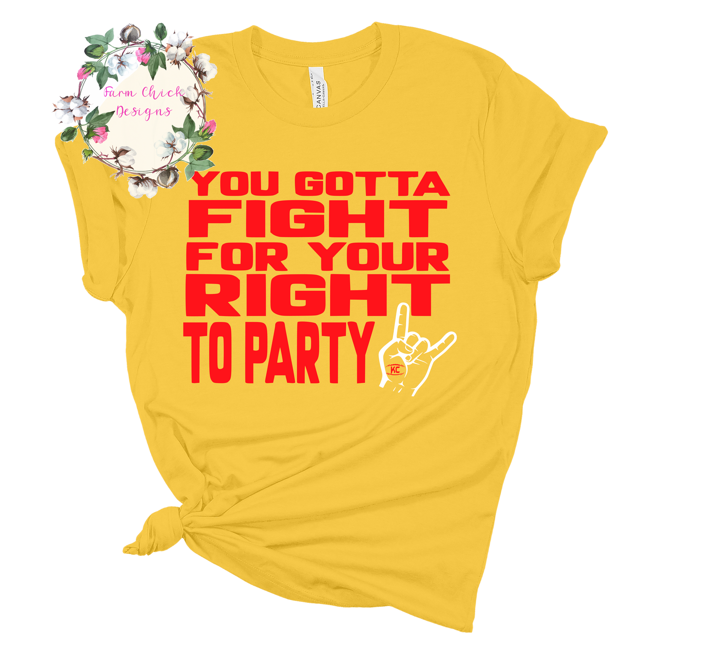YOU GOT TO FIGHT FOR YOUR RIGHT TO PARTY