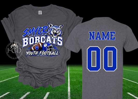 SMYER YOUTH FOOTBALL BELLA CANVAS TSHIRTS