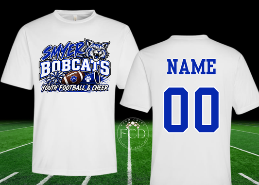 SMYER YOUTH FOOTBALL AND CHEER DRI FIT PERFORMANCE TSHIRT
