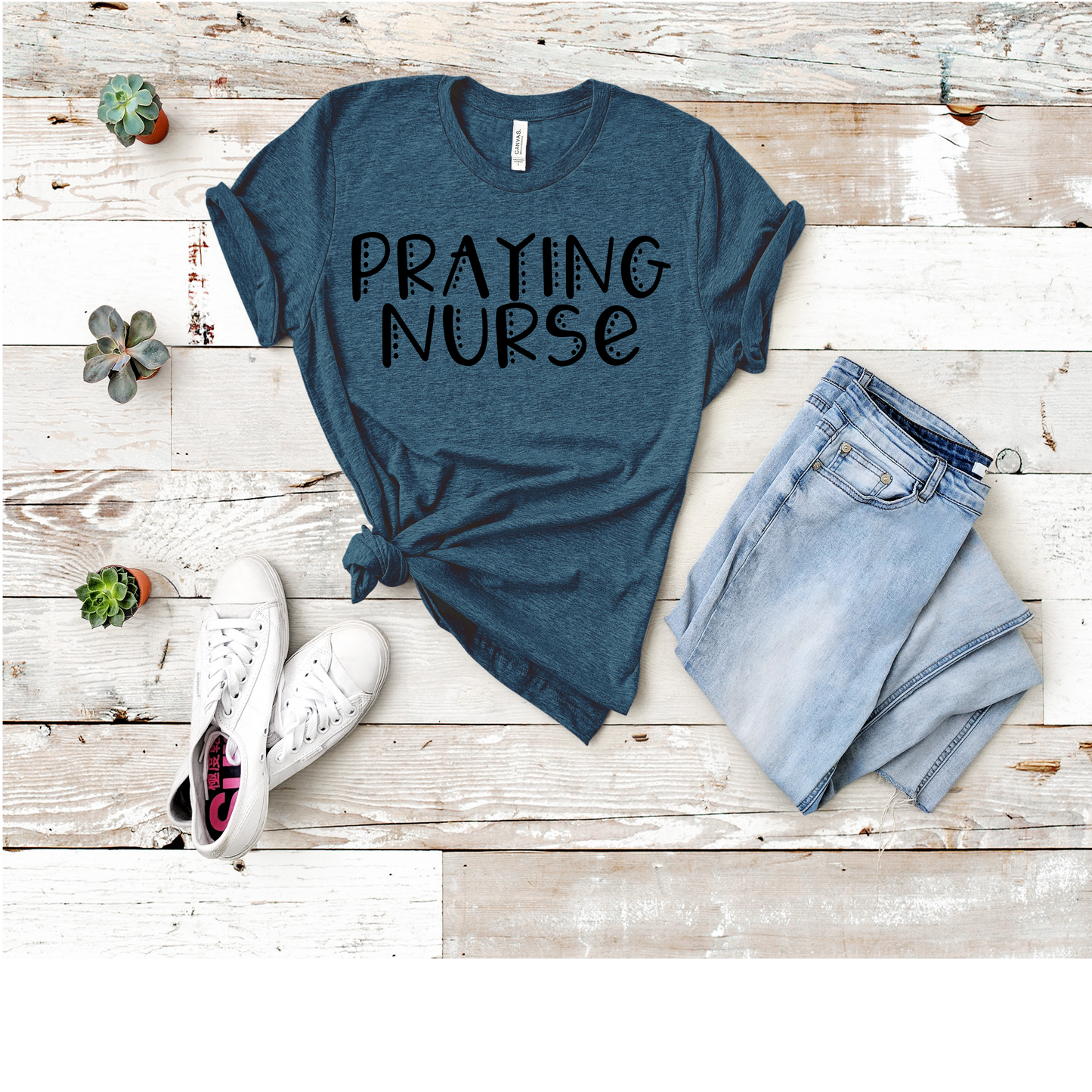 Praying Nurse Tee