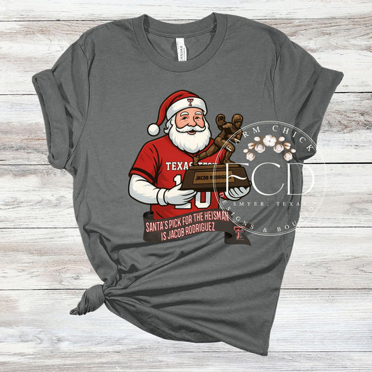 SANTAS PICK FOR THE HEISMAN