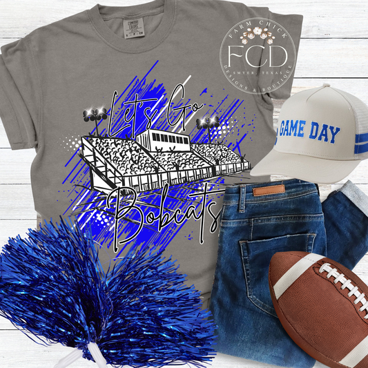 Custom Football Stadium Tee