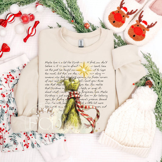 Maybe Love is a lot like Christmas