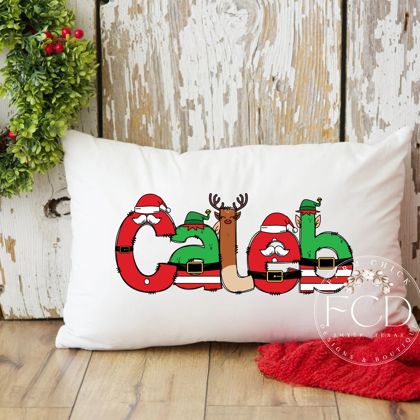 All is Calm Custom Christmas standard pillowcase