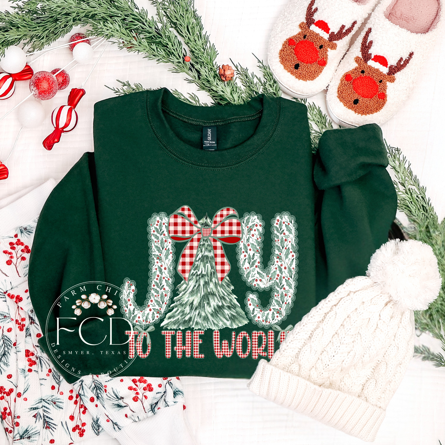 CHRISTMAS HOLLY JOY TO THE WORLD