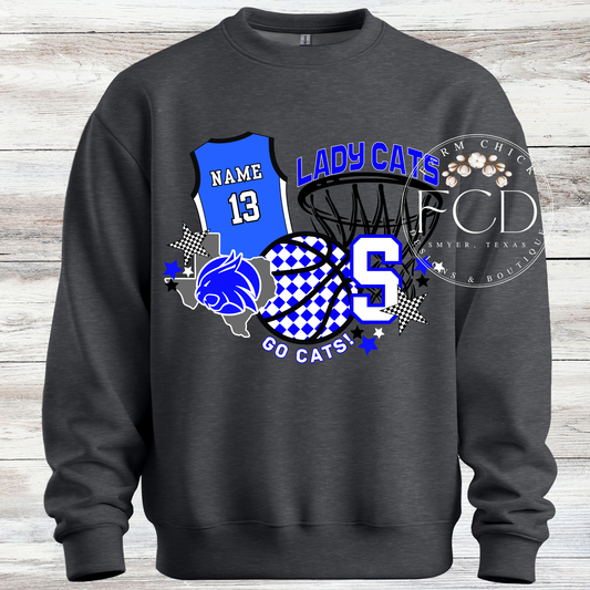 CUSTOM BASKETBALL FAN SHIRT