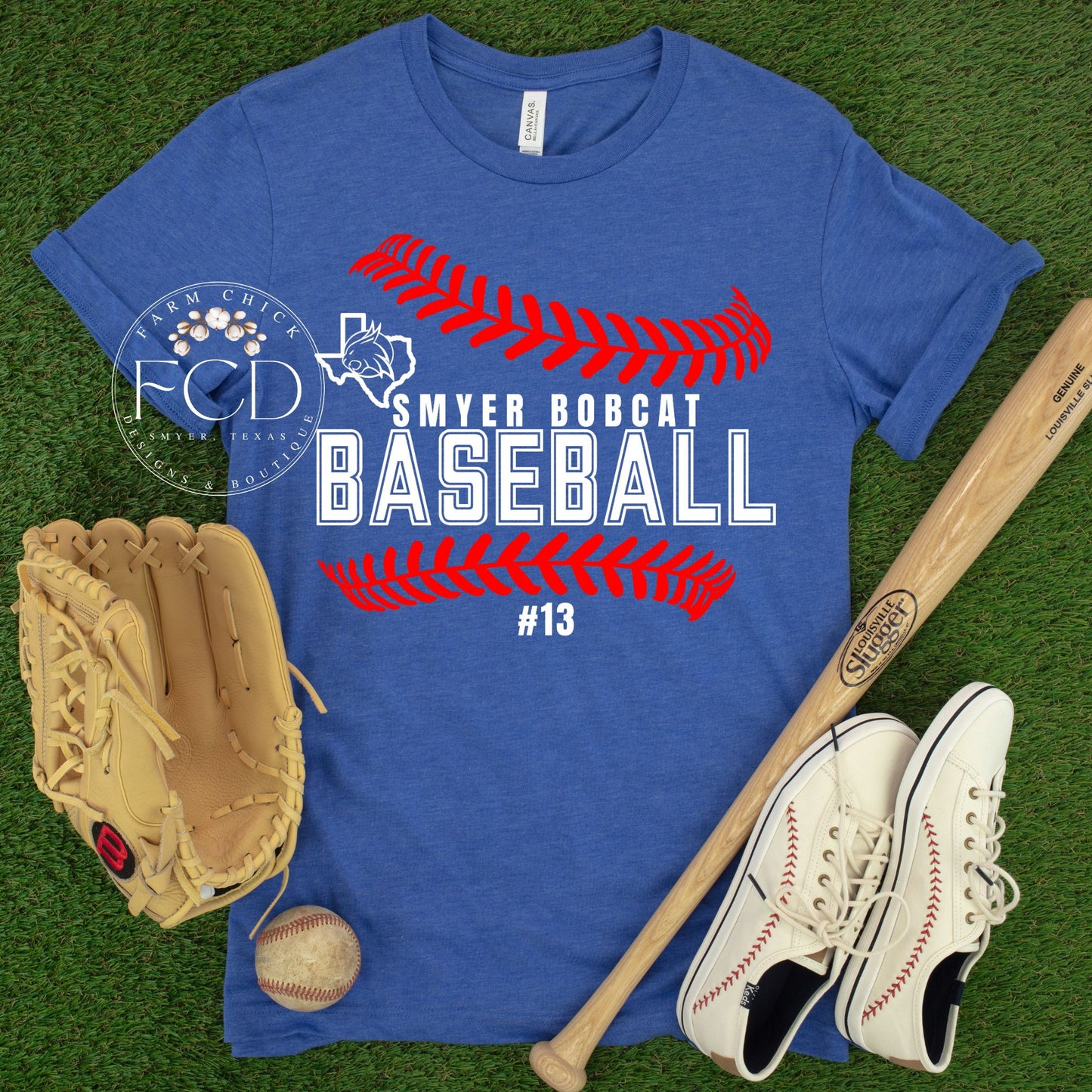 CUSTOM BASEBALL LACES TEES