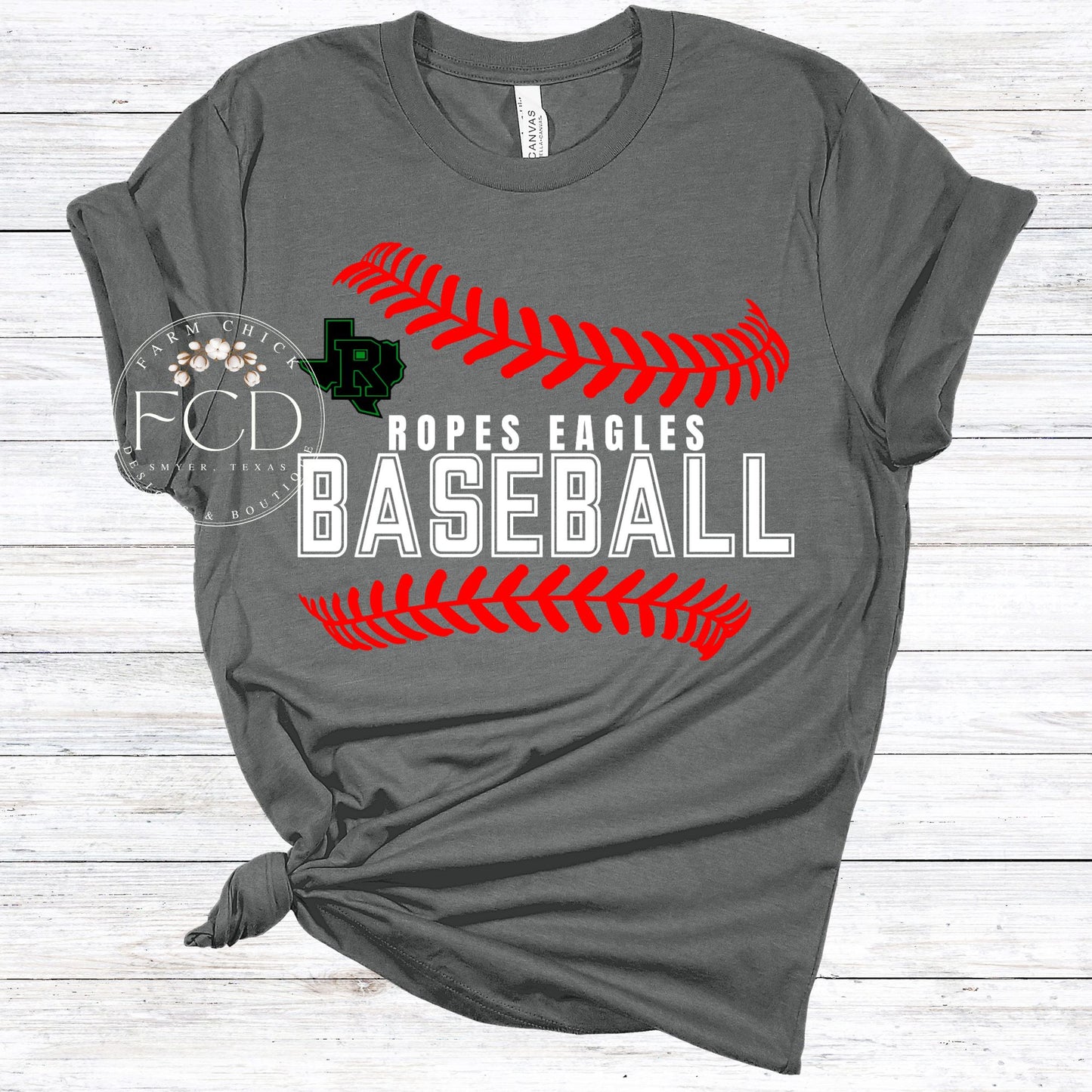 CUSTOM BASEBALL LACES TEES