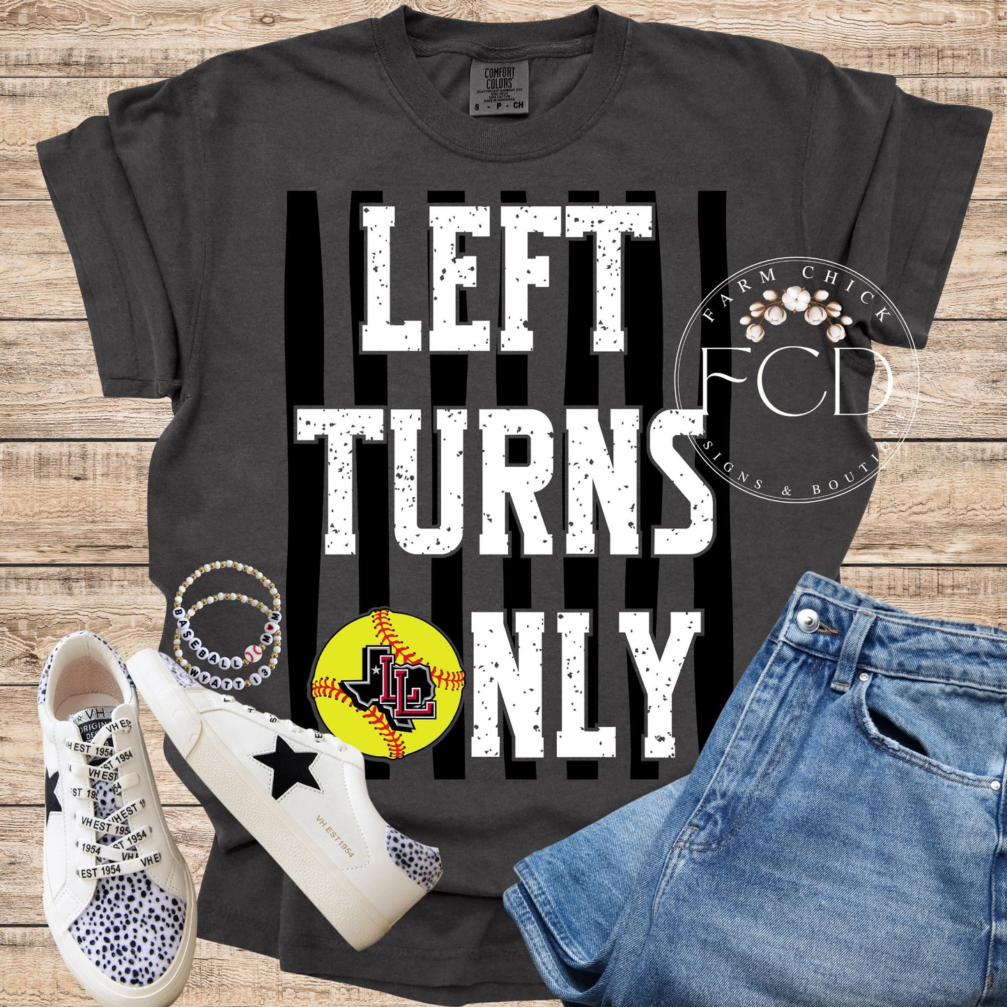 LEFT TURNS ONLY
