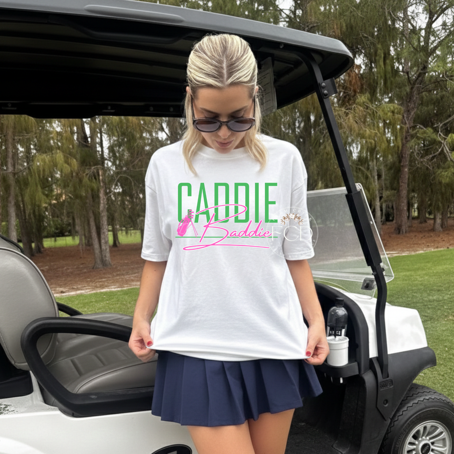 CADDIE BADDIE TEE