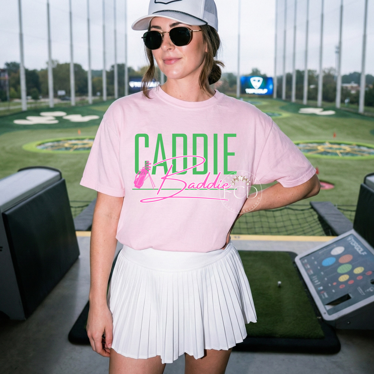 CADDIE BADDIE TEE