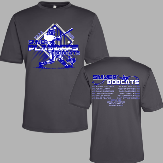 SMYER BASEBALL PLAYOFF DRI FIT SHIRT