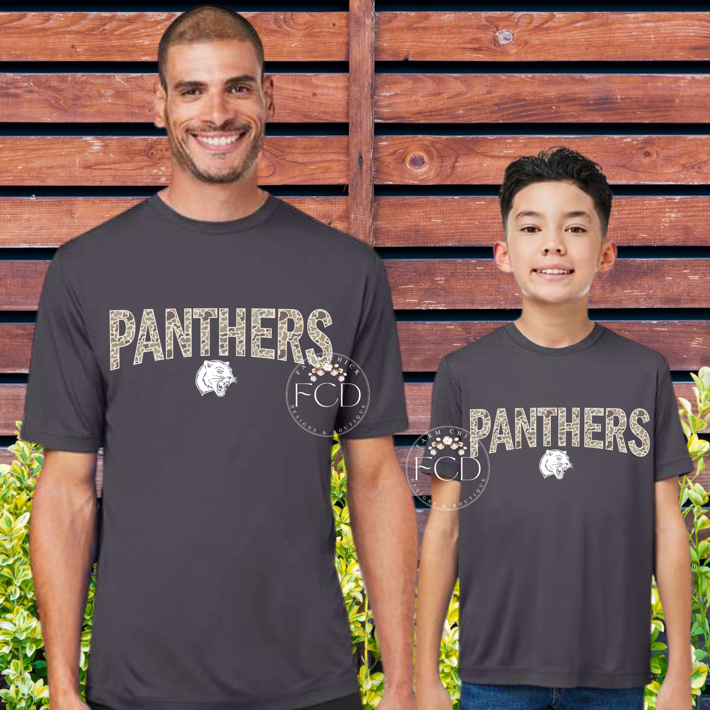Dri-Fit Camo Mascot T-shirt - customizable