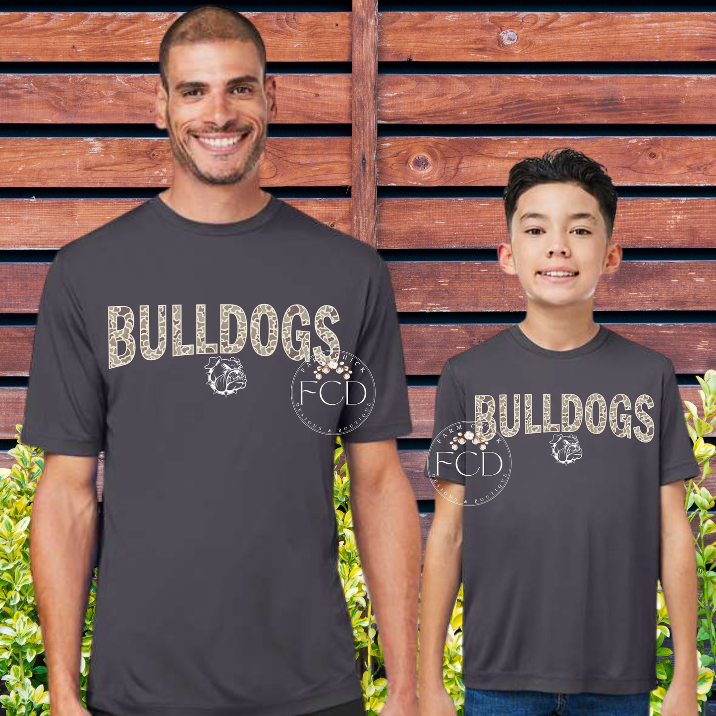 Dri-Fit Camo Mascot T-shirt - customizable