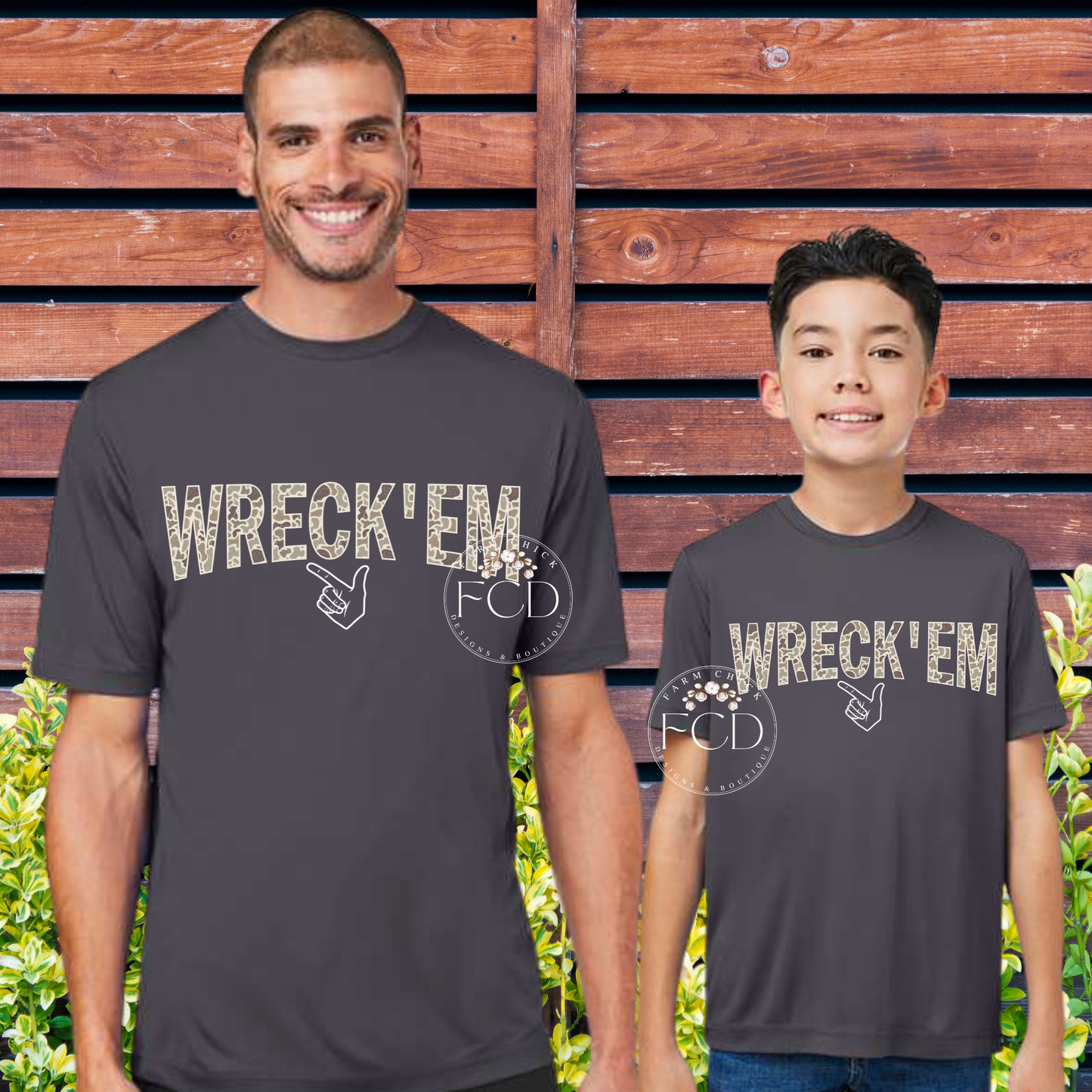 Dri-Fit Camo Mascot T-shirt - customizable