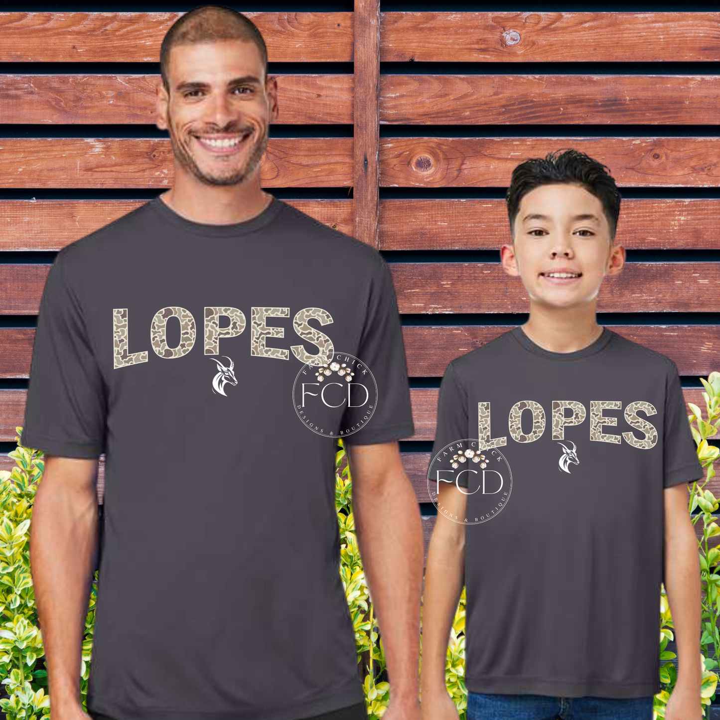 Dri-Fit Camo Mascot T-shirt - customizable