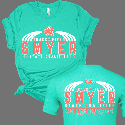 SMYER STATE TRACK QUALIFIER BELLA CANVAS TEE