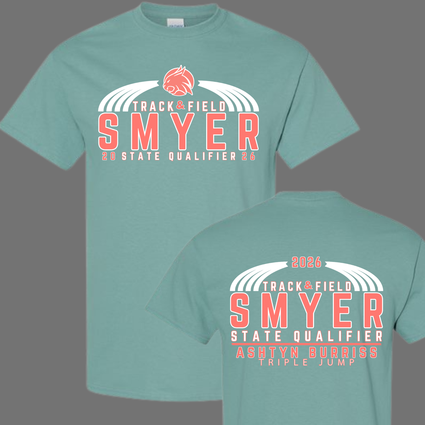 SMYER STATE TRACK QUALIFIER COTTON TEE