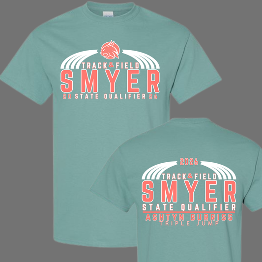 SMYER STATE TRACK QUALIFIER COTTON TEE