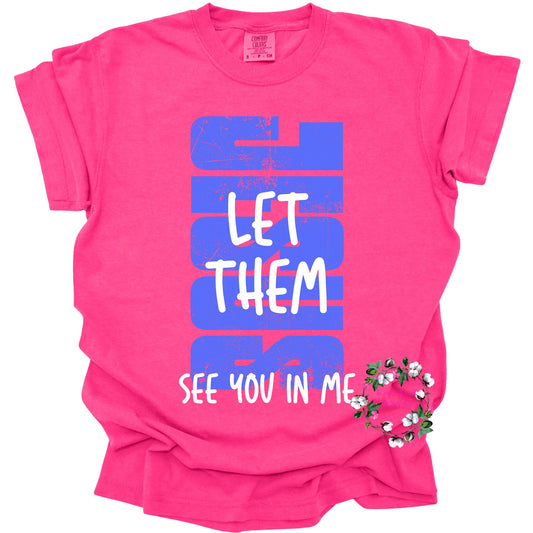 Jesus Let Them See You in Me Youth Tshirt