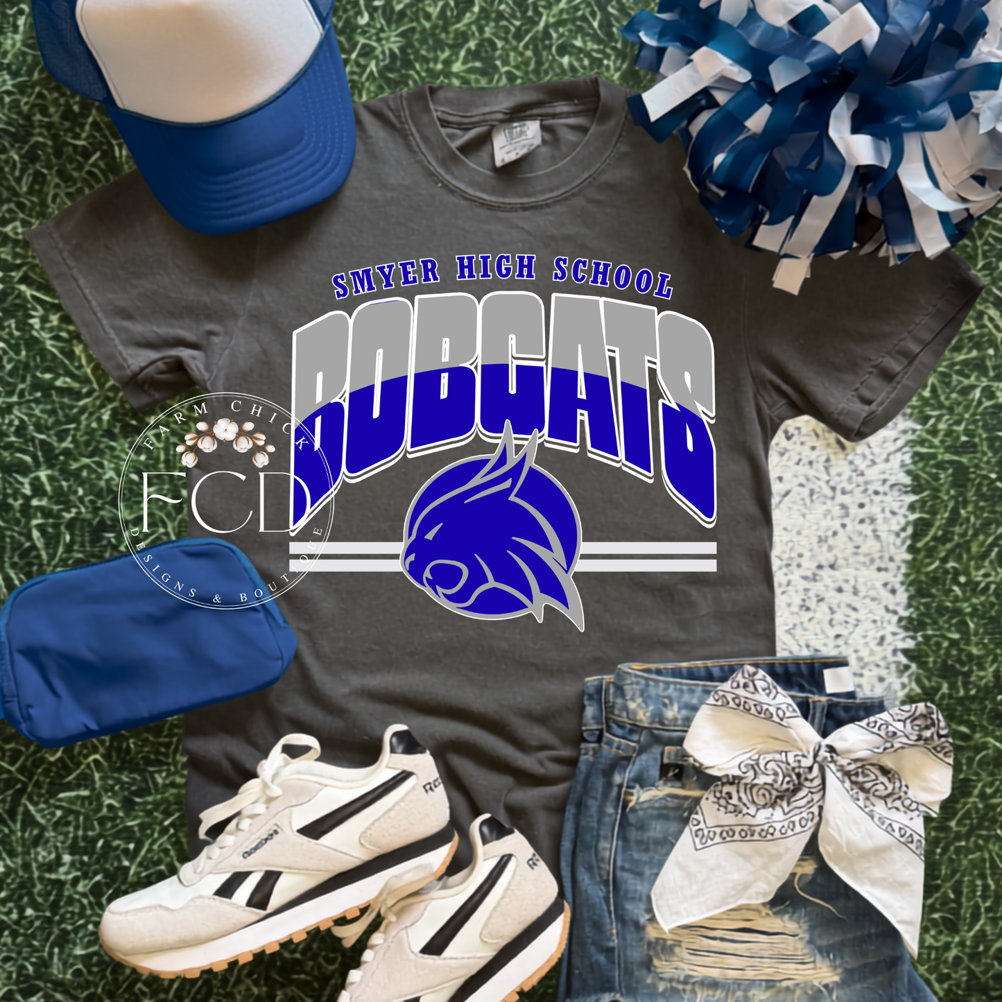 SMYER HIGH SCHOOL BOBCATS COMFORT COLORS YOUTH AND ADULT
