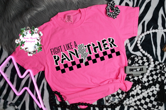 ADULT FIGHT LIKE A PANTHER (PINK OUT)