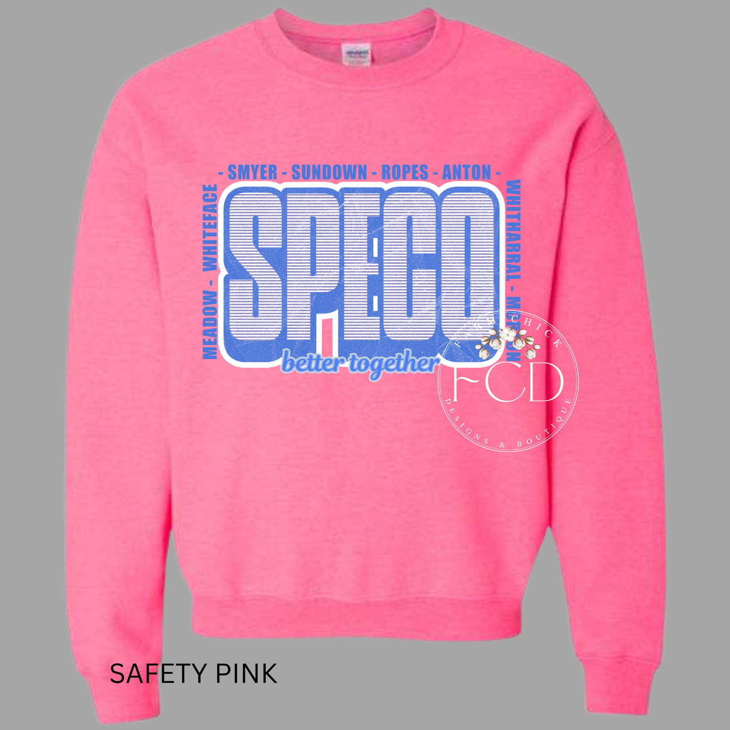 SPECO BETTER TOGETHER SWEATSHIRT