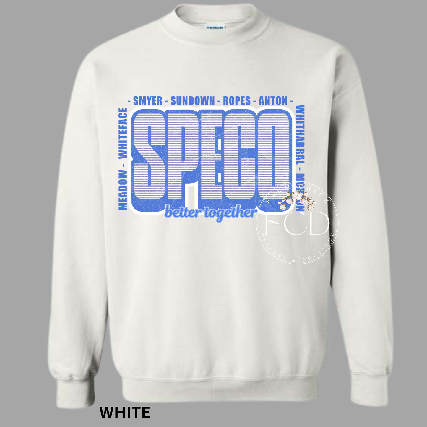 SPECO BETTER TOGETHER SWEATSHIRT