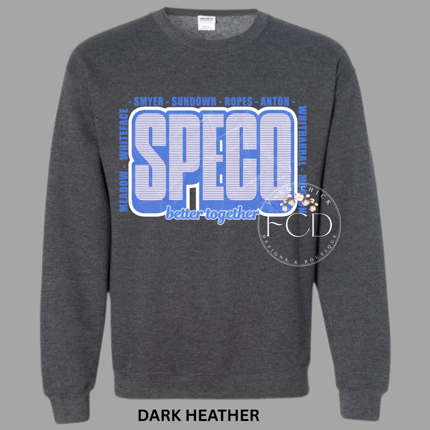 SPECO BETTER TOGETHER SWEATSHIRT