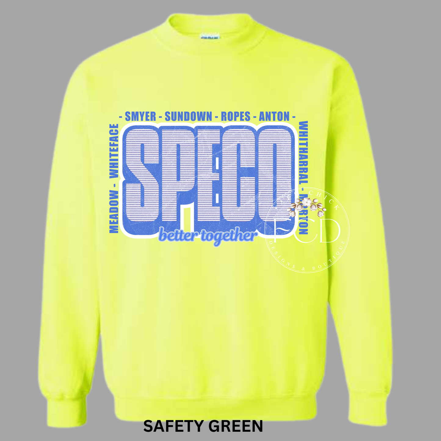 SPECO BETTER TOGETHER SWEATSHIRT