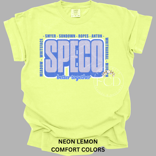 SPECO BETTER TOGETHER COMFORT COLORS