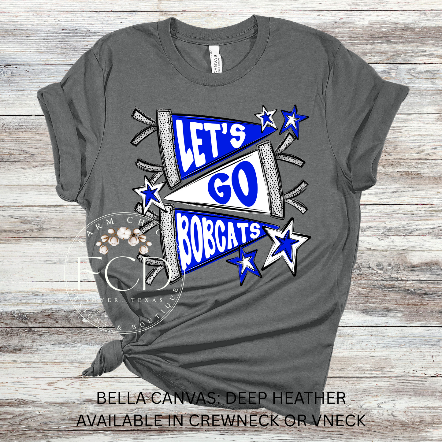 CUSTOM LET'S GO MASCOT ADULT AND YOUTH TEES